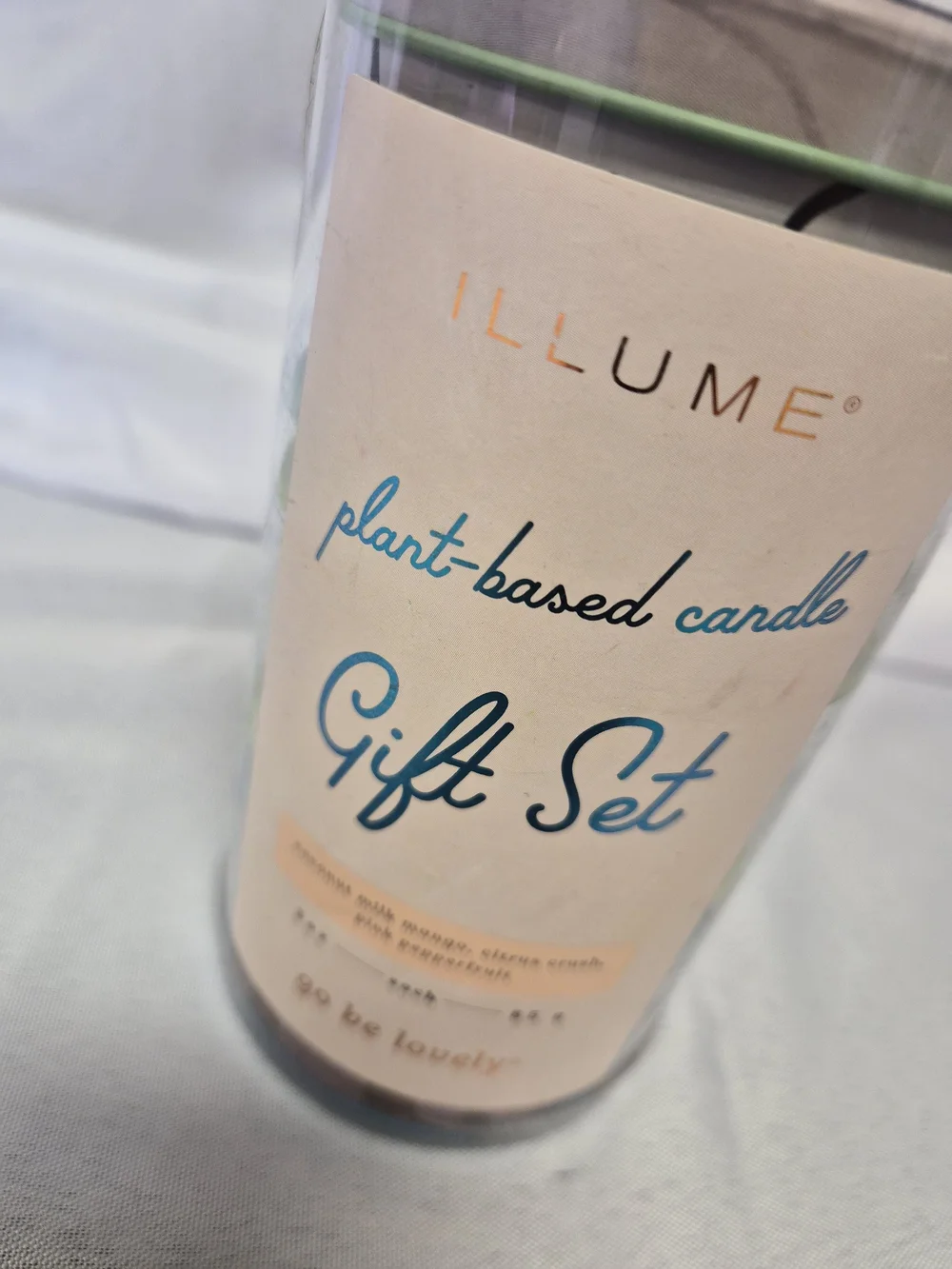 ILLUME Plant-Based Candle Gift Set - Pastel Purple & Teal